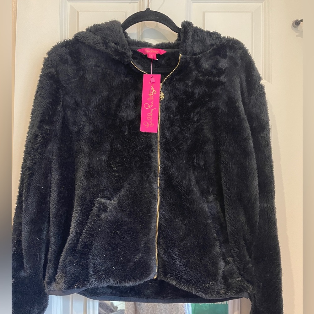 NWT Lilly Pulitzer Everett Sherpa Hoodie